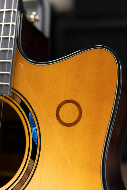 Yamaha TAG3 C Dreadnought Cutaway Acoustic/Electric Guitar - Sand Burst with Gig BAg