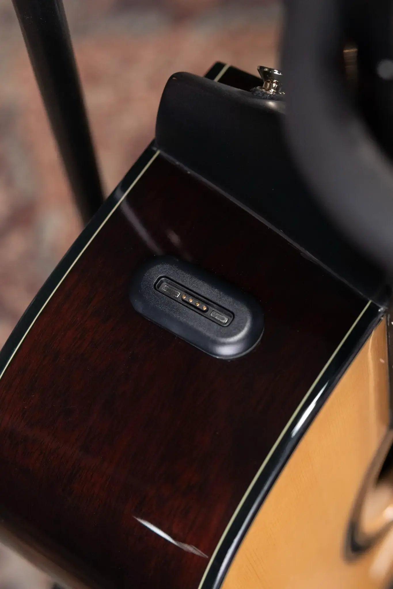 Yamaha TAG3 C TransAcoustic Dreadnought Acoustic/Electric Guitar - Natural with Softshell Case