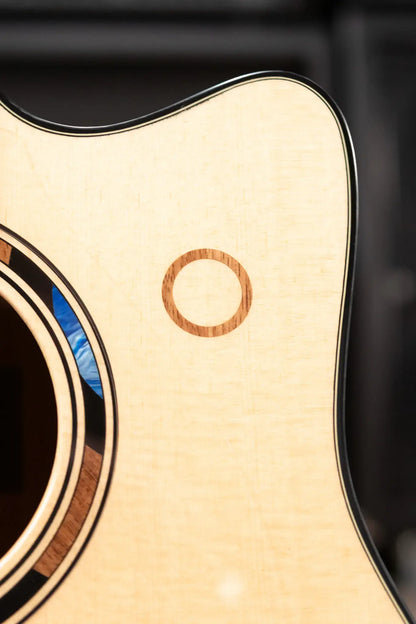 Yamaha TAG3 C TransAcoustic Dreadnought Acoustic/Electric Guitar - Natural with Softshell Case