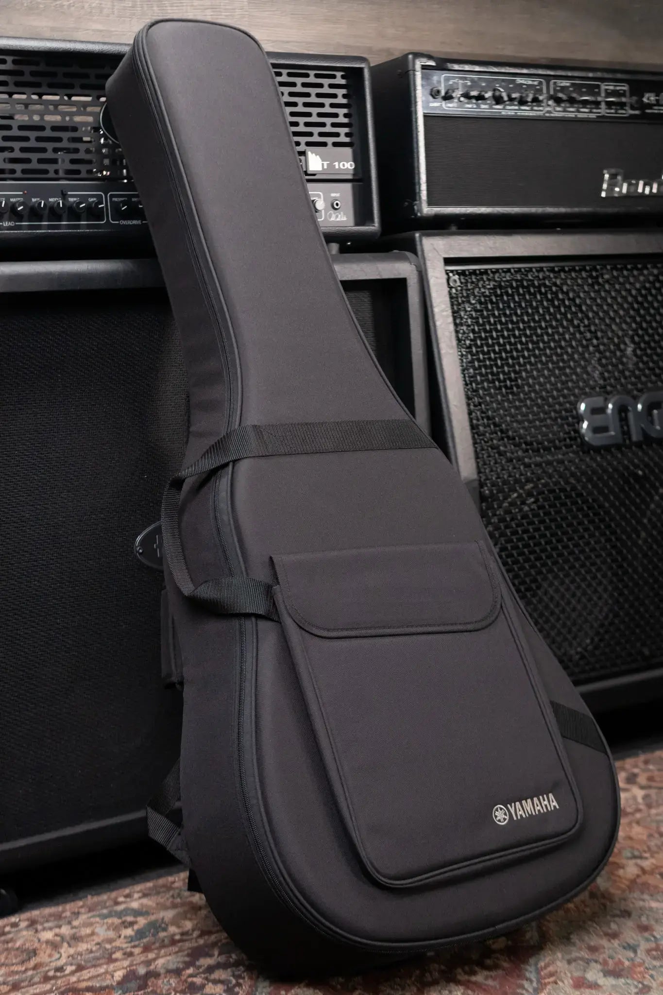 Yamaha TAG3 C TransAcoustic Dreadnought Acoustic/Electric Guitar - Natural with Softshell Case