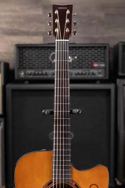 Yamaha TAG3 C TransAcoustic Dreadnought Acoustic/Electric Guitar - Sand Burst with Hard Bag