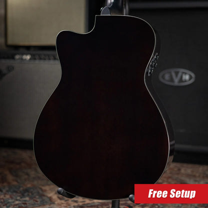 Yamaha TAS1 C Concert Cutaway Acoustic/Electric Guitar - Natural with Gig Bag