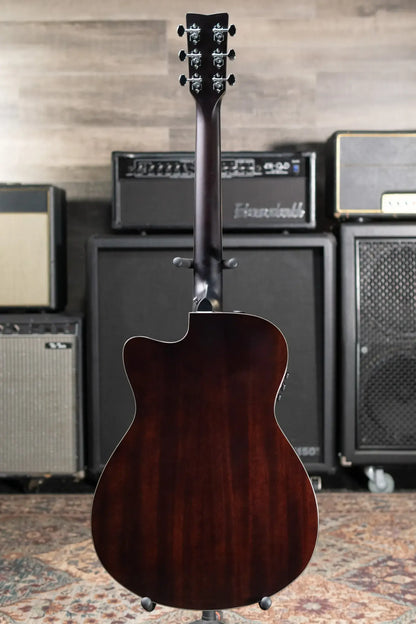 Yamaha TAS1 C Concert Cutaway Acoustic/Electric Guitar - Sand Burst with Gig Bag