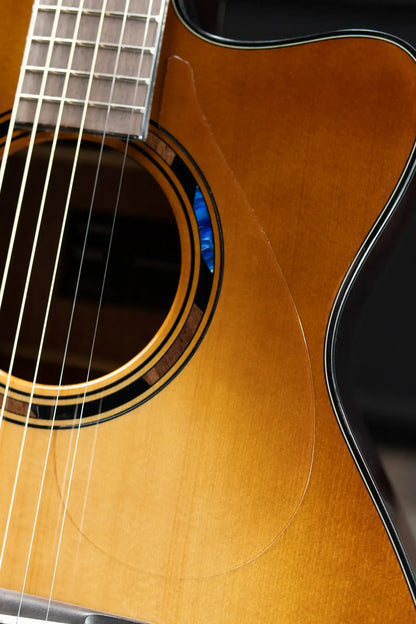 Yamaha TAS1 C Concert Cutaway Acoustic/Electric Guitar - Sand Burst with Gig Bag