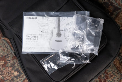 Yamaha TAS1 C Concert Cutaway Acoustic/Electric Guitar - Sand Burst with Gig Bag