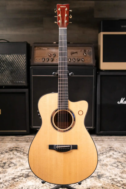 Yamaha TAS3 Concert Acoustic/Electric Guitar - Natural with Gig Bag