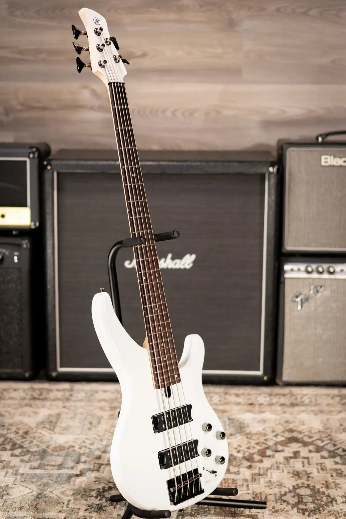 Yamaha TRBX305 5-String Bass - White