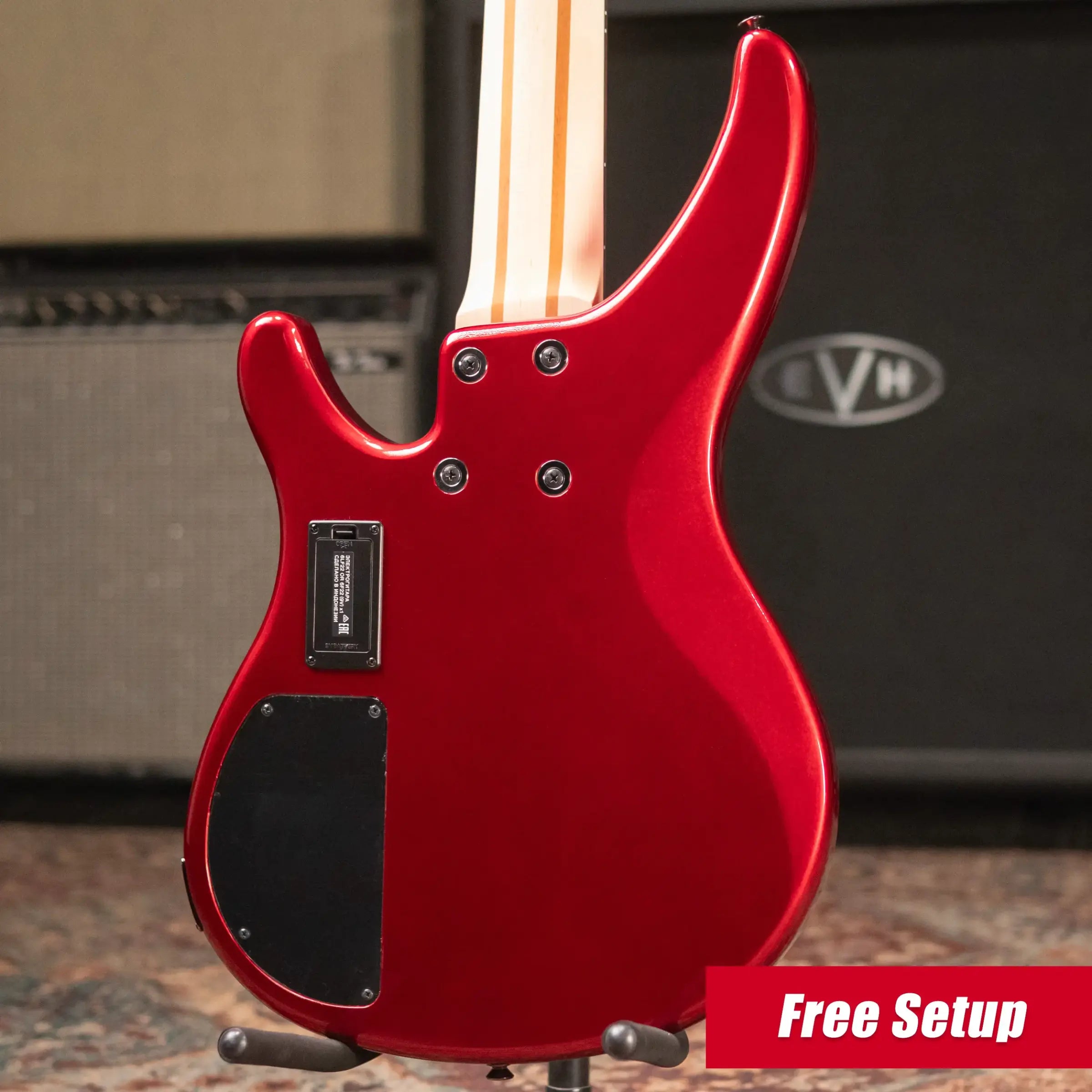 Yamaha TRBX305 5-String Electric Bass - Candy Apple Red (B-Stock)