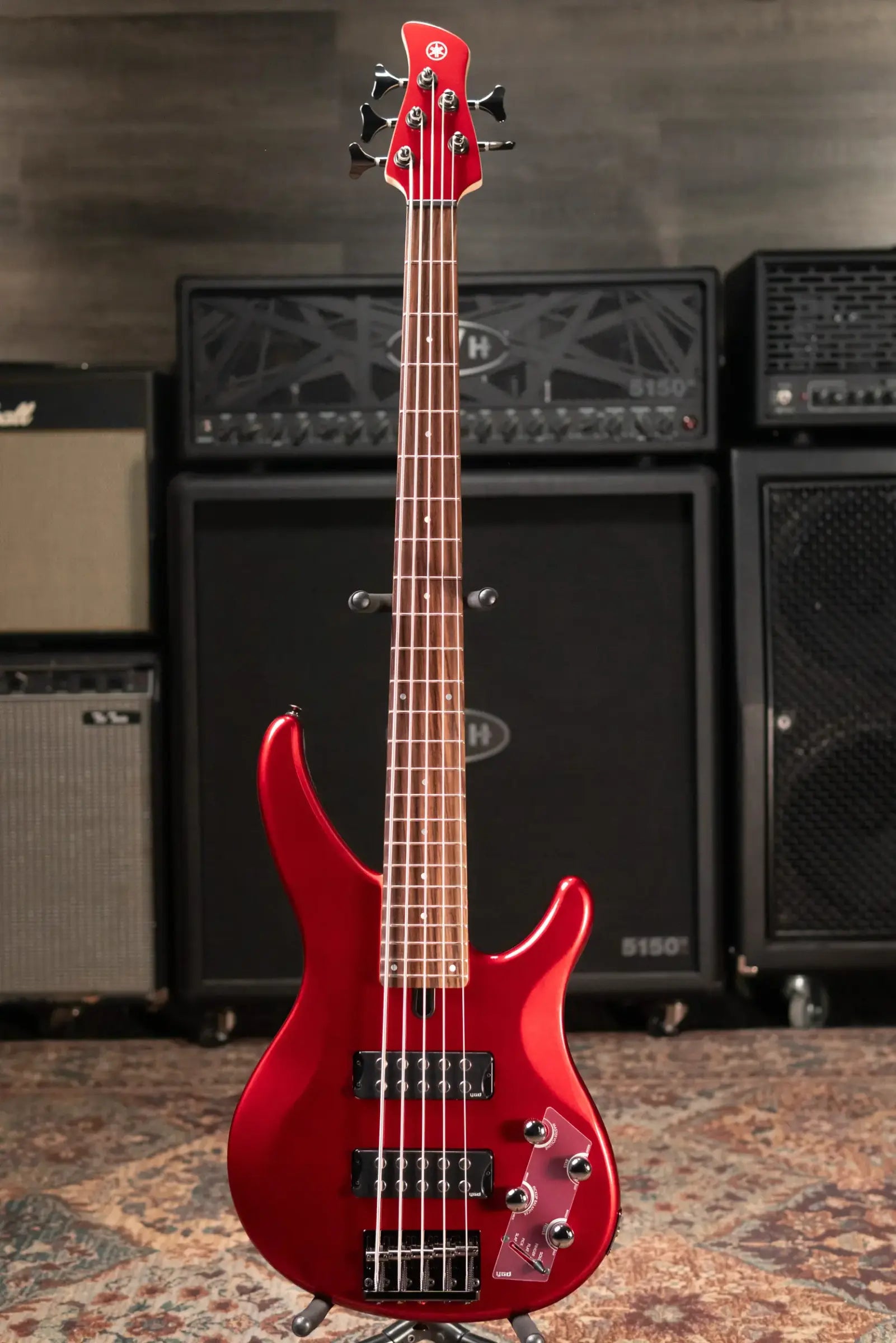 Yamaha TRBX305 5-String Electric Bass - Candy Apple Red (B-Stock)