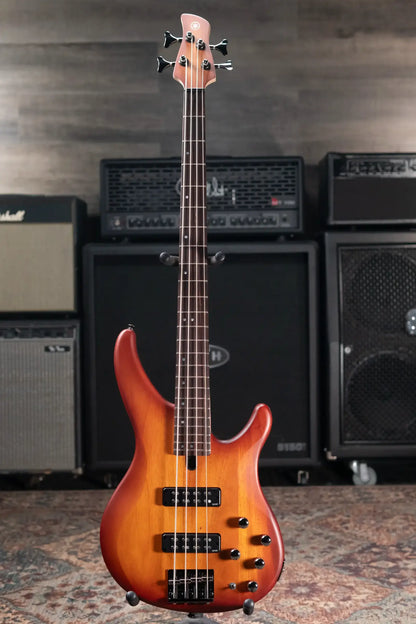 Yamaha TRBX504 Electric Bass - Brick Burst