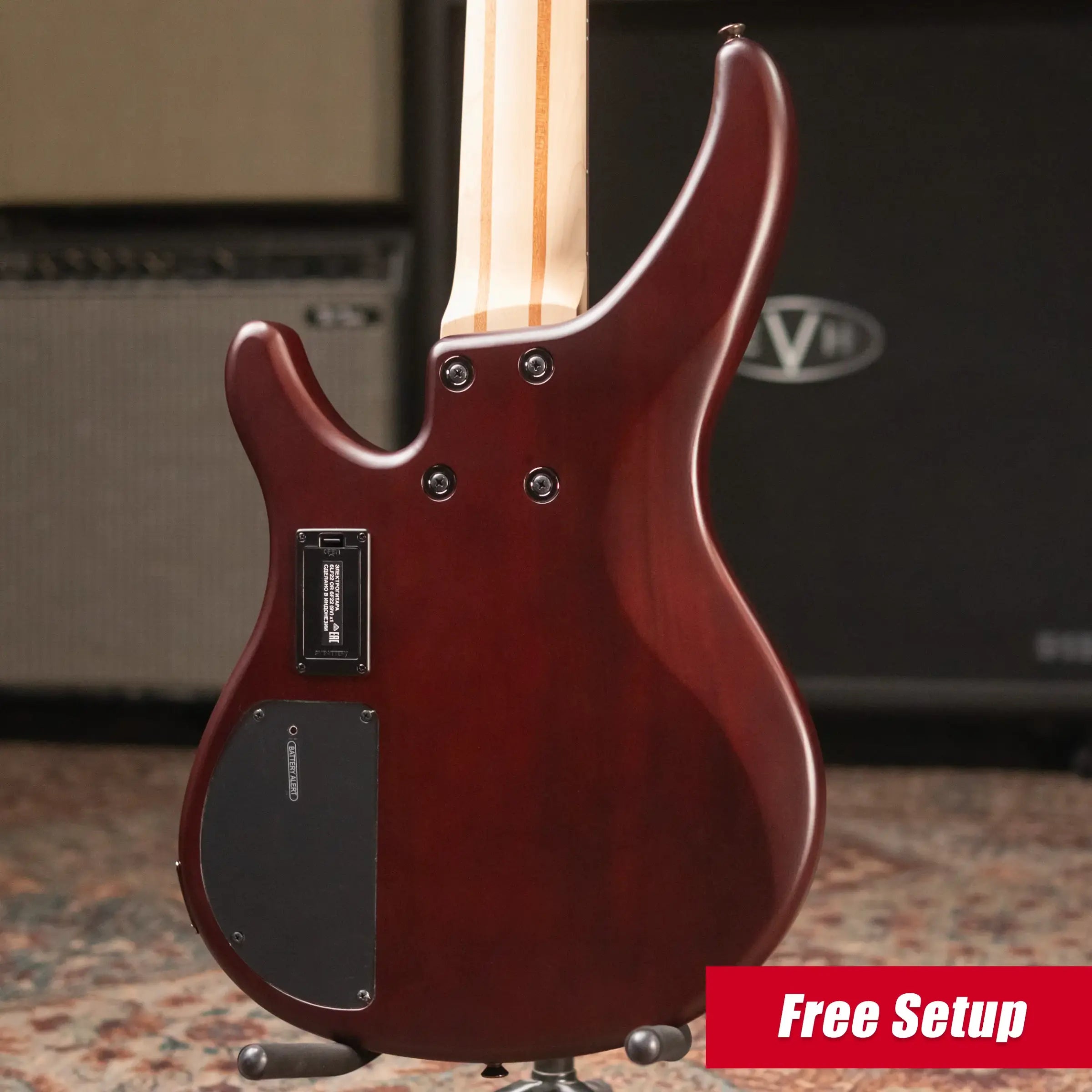 Yamaha TRBX505 5-String Electric Bass - Translucent Brown