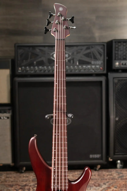 Yamaha TRBX505 5-String Electric Bass - Translucent Brown