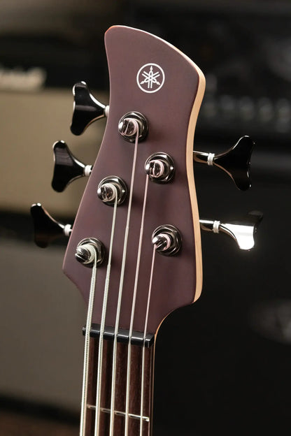 Yamaha TRBX505 5-String Electric Bass - Translucent Brown