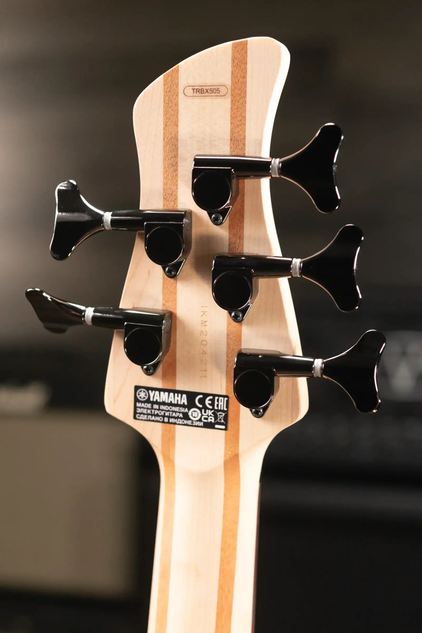 Yamaha TRBX505 5-String Electric Bass - Translucent Brown