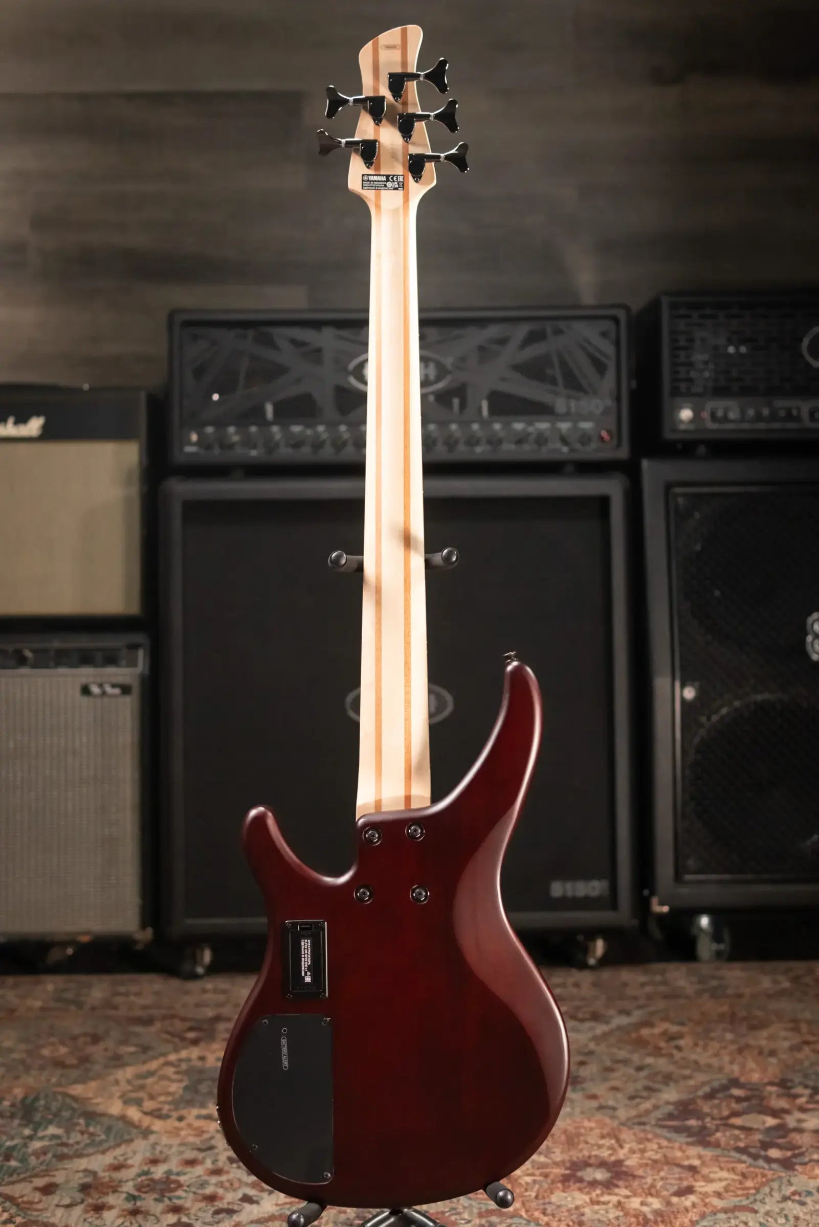 Yamaha TRBX505 5-String Electric Bass - Translucent Brown