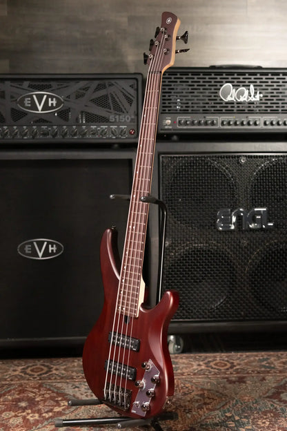 Yamaha TRBX505 5-String Electric Bass - Translucent Brown