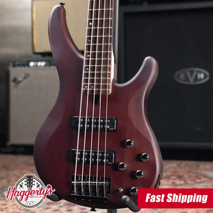 Yamaha TRBX505 5-String Electric Bass - Translucent Brown