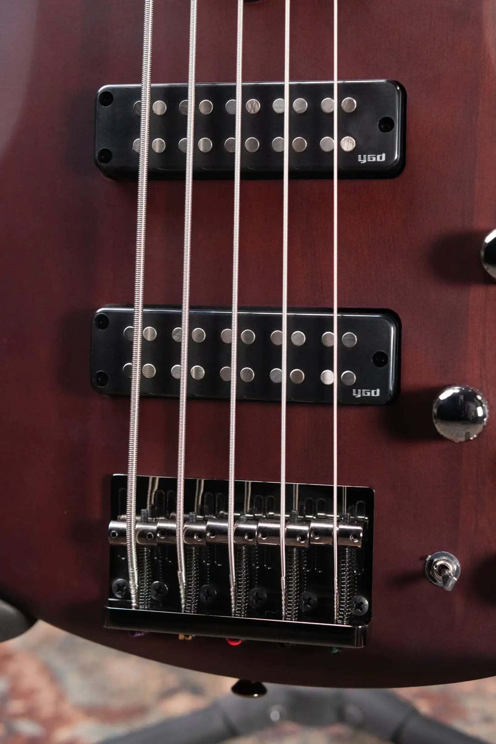Yamaha TRBX505 5-String Electric Bass - Translucent Brown