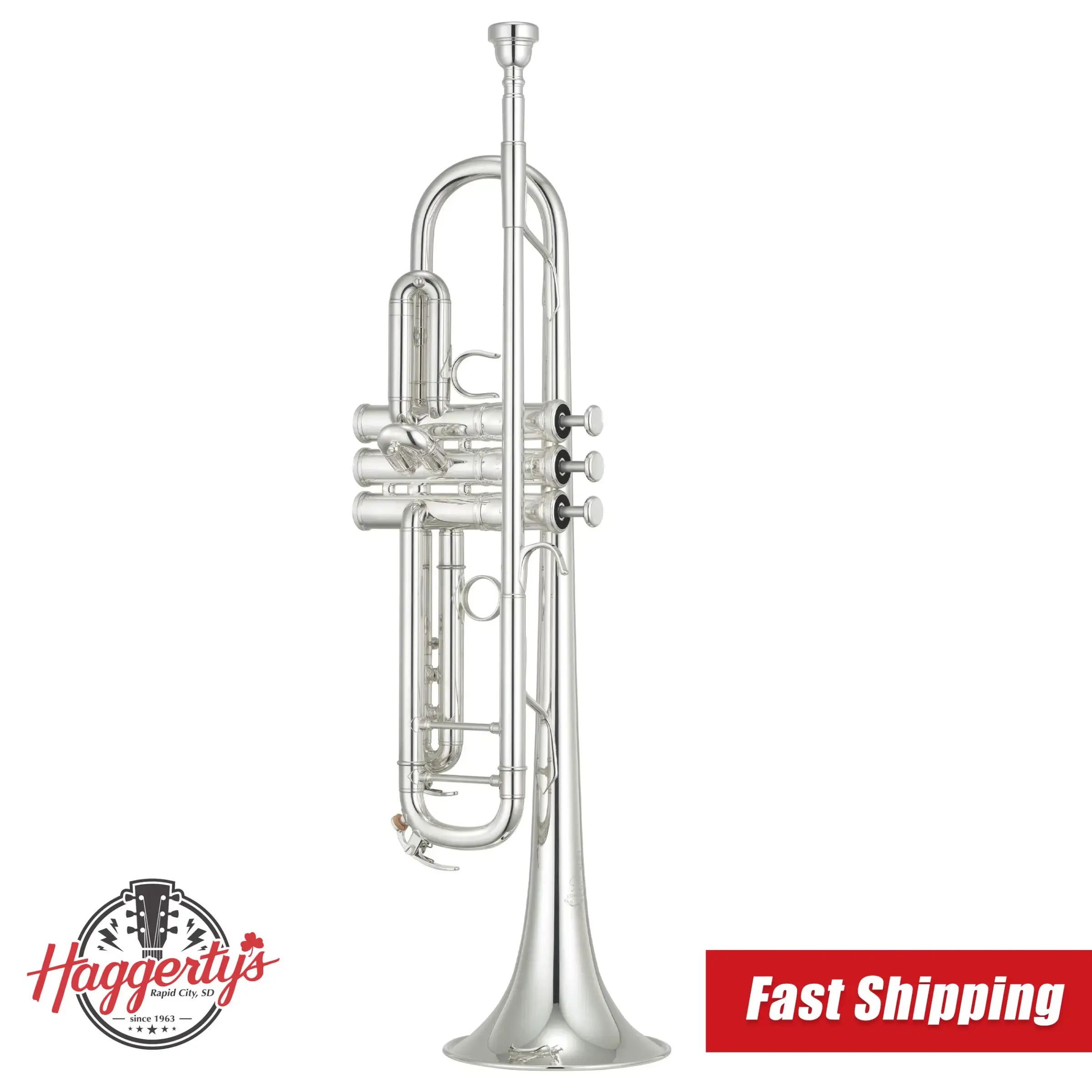 Yamaha YTR-8335IIGS Xeno Professional Bb Trumpet - Gold Brass Bell - Silver Plated