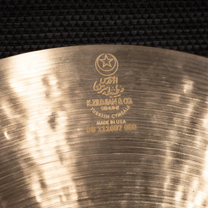 Zildjian 20" K Custom Hybrid Ride Cymbal - Used
