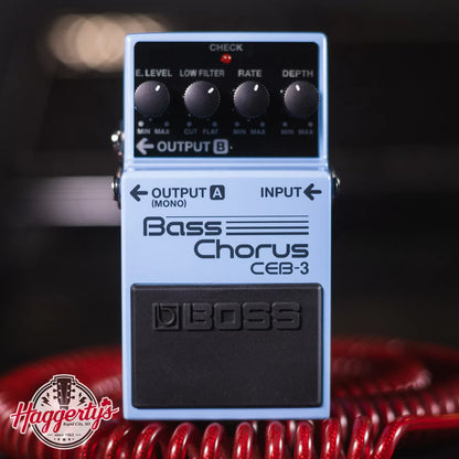 boss CEB 3 Bass Chorus Pedal haggertys 1