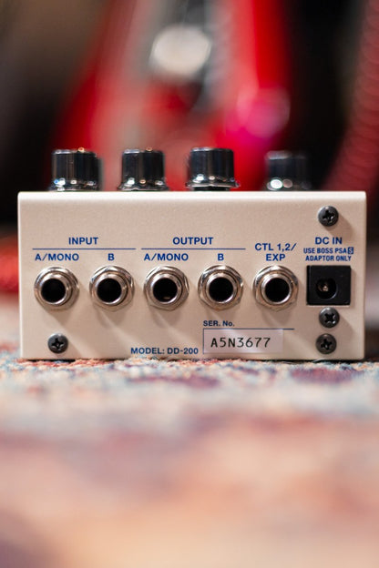 boss DD 200 digital delay pedal haggertys 6