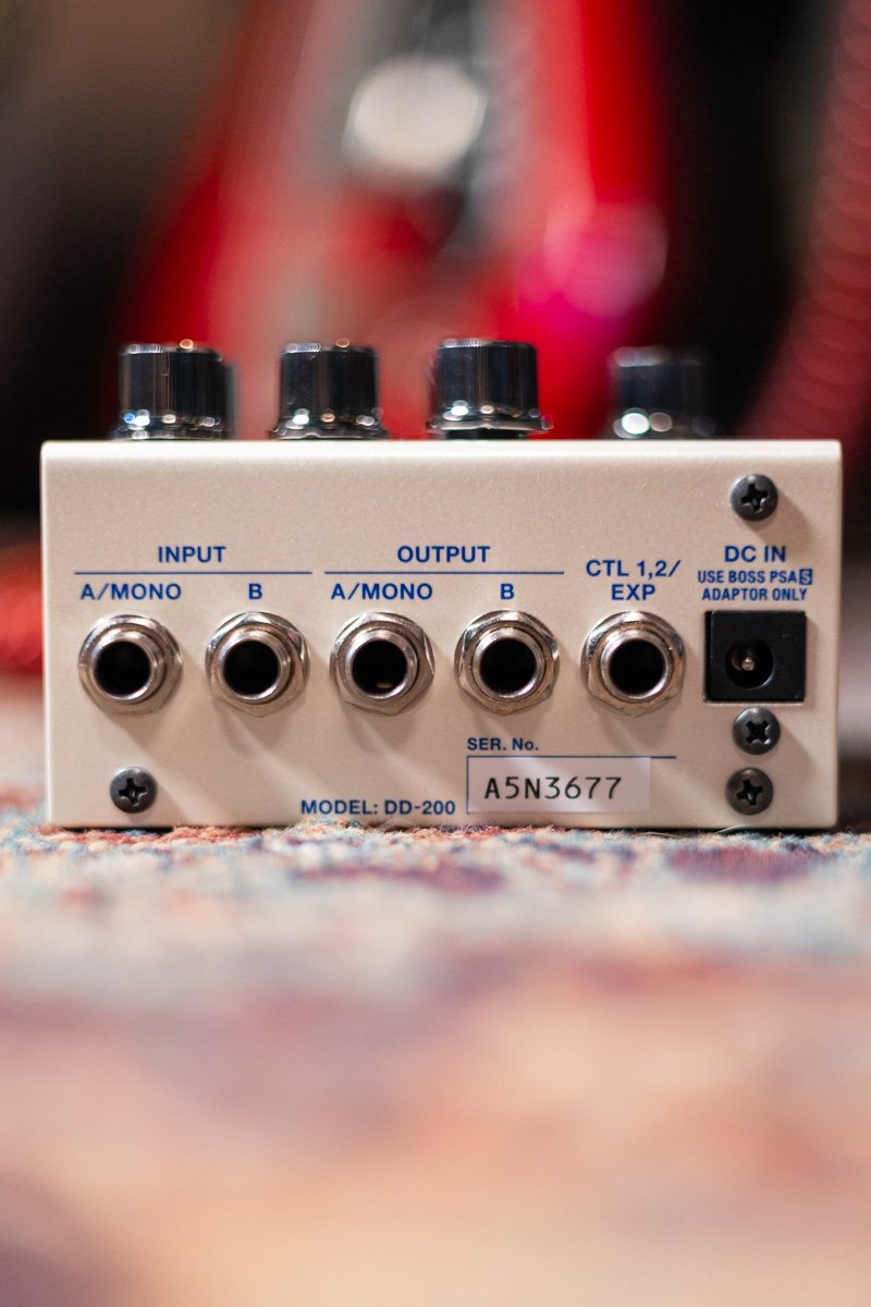 boss DD 200 digital delay pedal haggertys 6