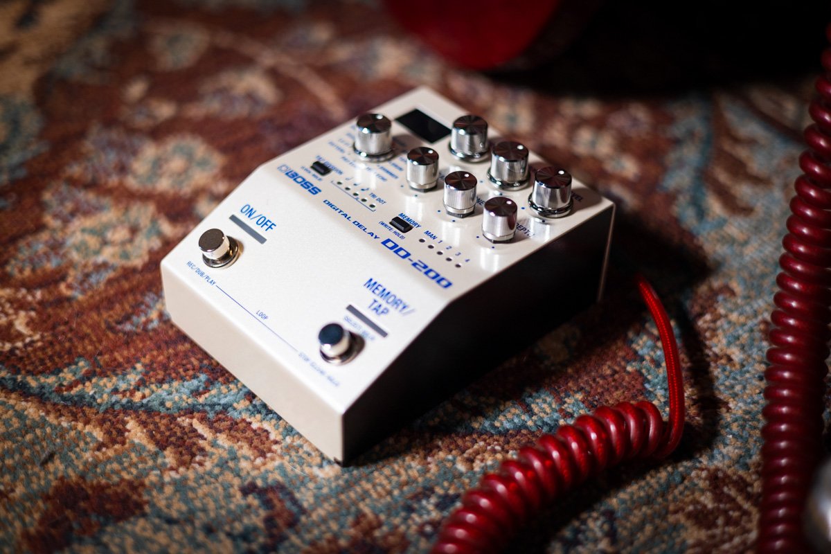 boss DD 200 digital delay pedal haggertys 7