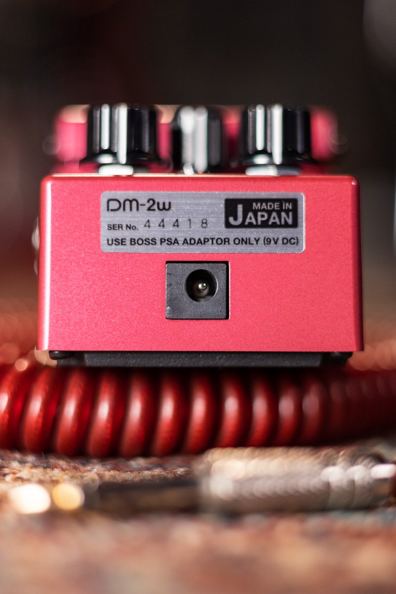 boss DM 2w delay pedal haggertys 7