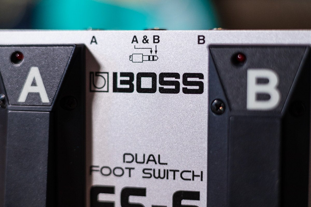 boss FS 6 dual footswitch pedal black haggertys 3