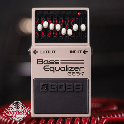boss GEB 7 7 band Bass EQ Pedal haggertys 1