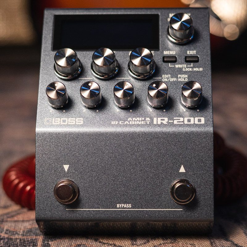 boss IR 200 amp and cabinet pedal haggertys 01