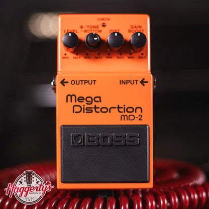 boss MD 2 Mega Distortion Pedal haggertys 1