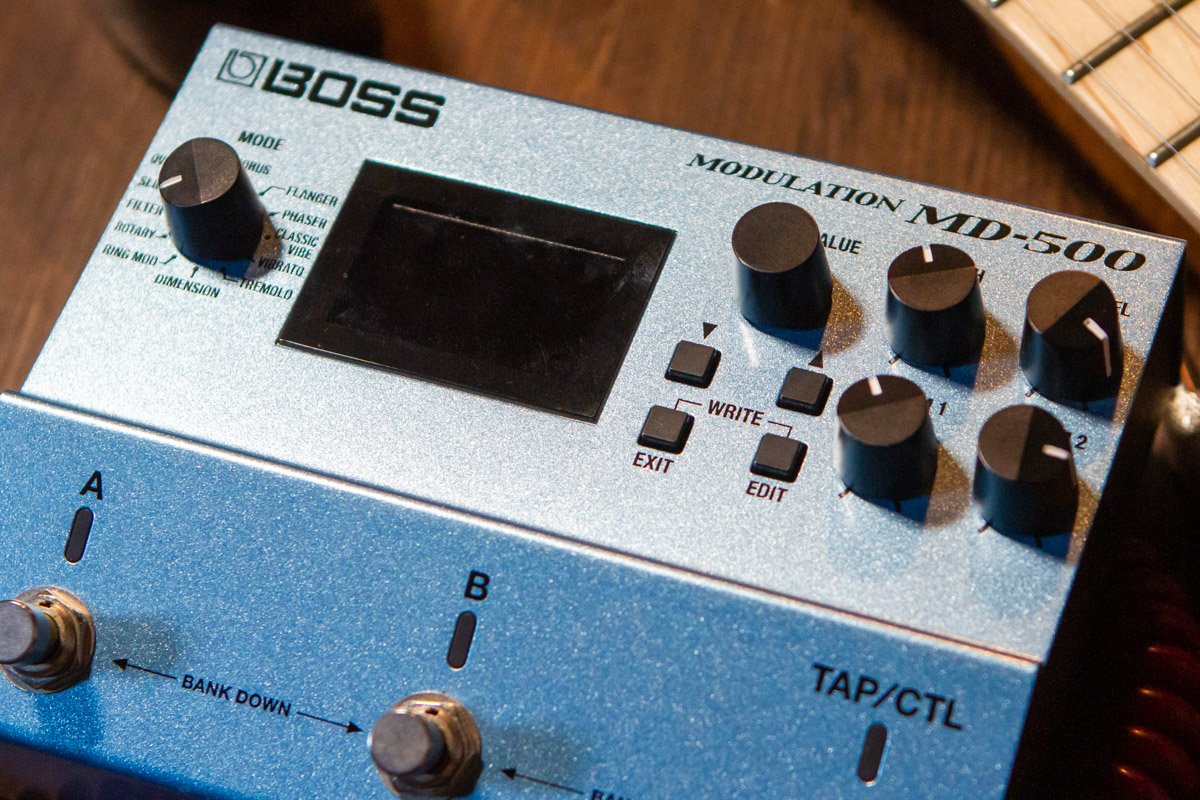 boss MD 500 modulation guitar pedal haggertys 2