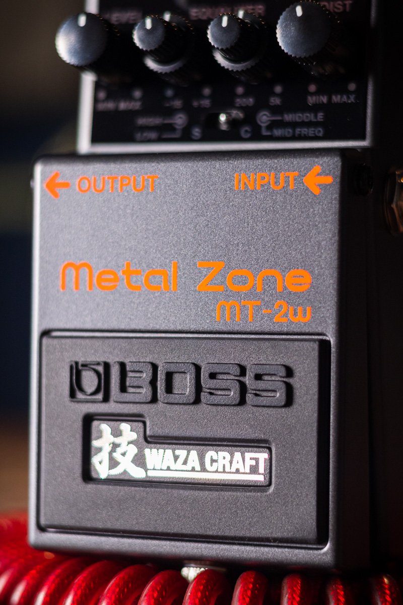 boss MT 2w metal zone waza craft pedal haggertys 3
