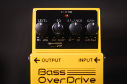 Boss ODB-3 Bass Overdrive Pedal