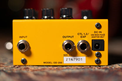 boss OD 200 hyper drive overdrive pedal haggertys 5