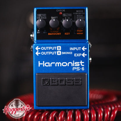 boss PS 6 Harmonist Pedal haggertys 1