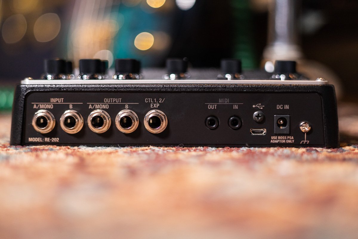boss RE 202 space echo pedal haggertys 6