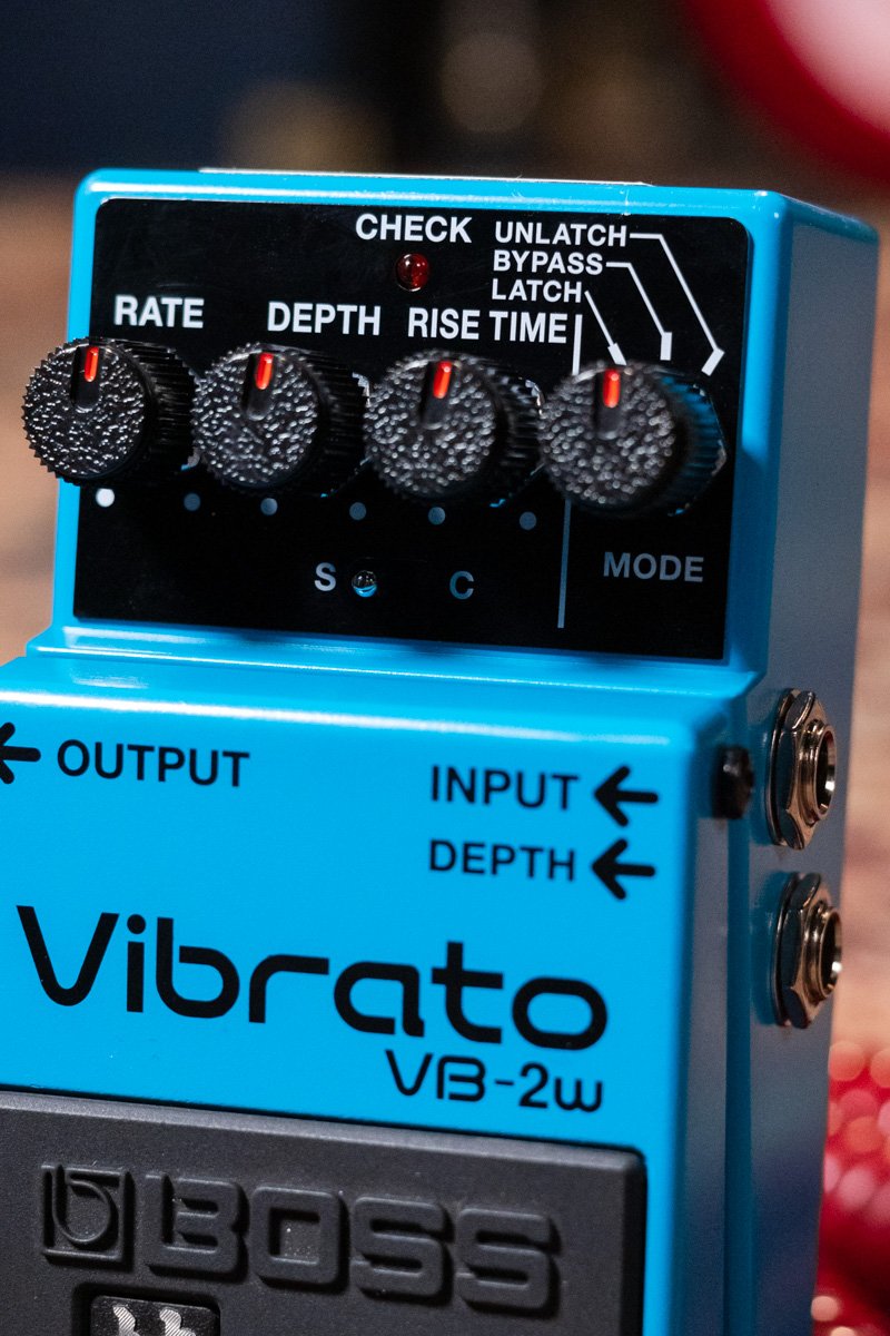 Boss VB-2w Waza Craft Vibrato Guitar Effects Pedal