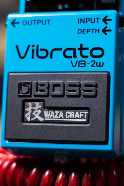 Boss VB-2w Waza Craft Vibrato Guitar Effects Pedal