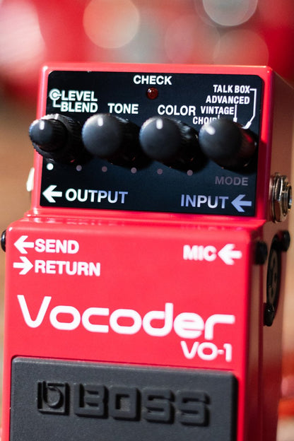 boss VO 1 vocoder pedal haggertys 2