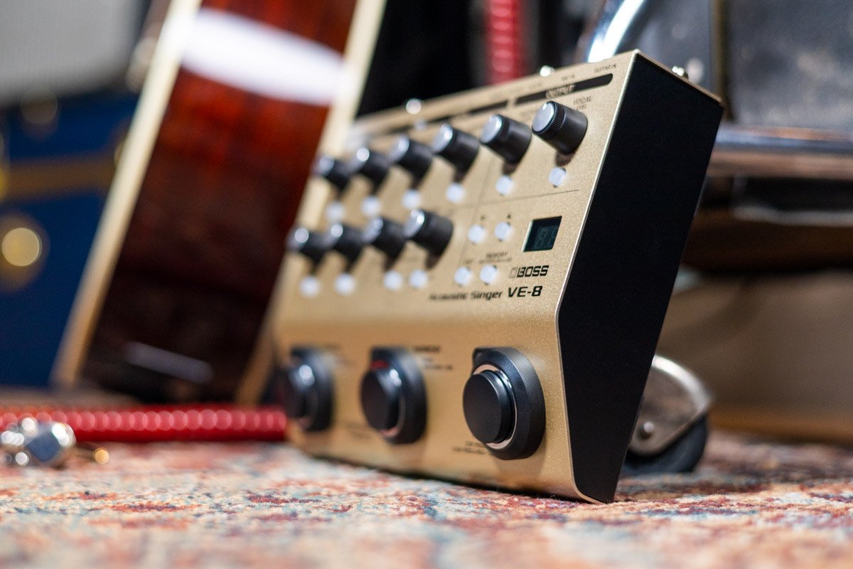 Boss VE-8 Acoustic Singer Vocal Effects Pedal