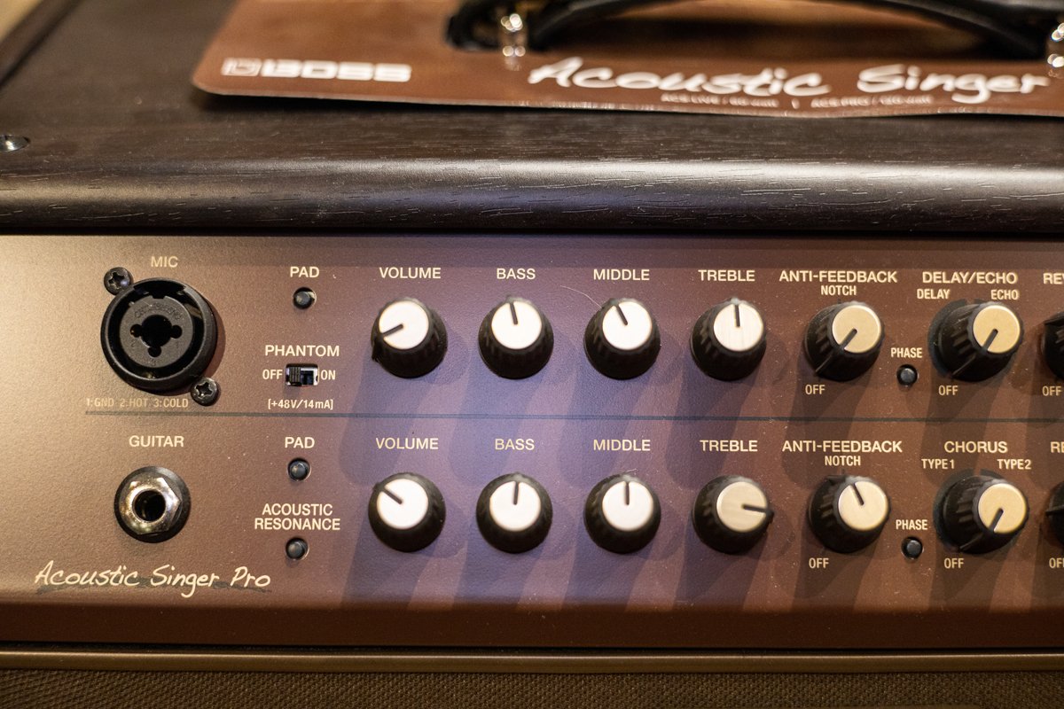 boss acoustic singer pro amplifier 5