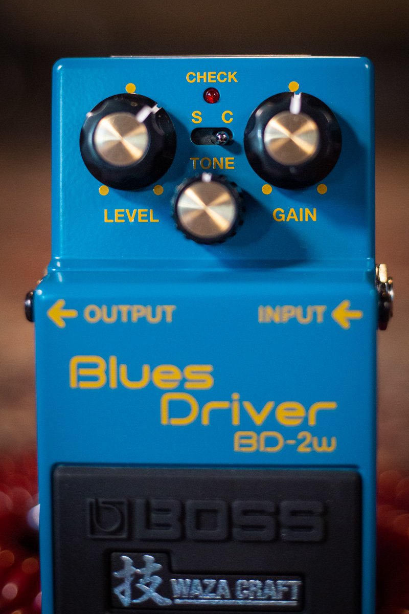 boss bd 2w waza craft blues driver pedal haggertys 2
