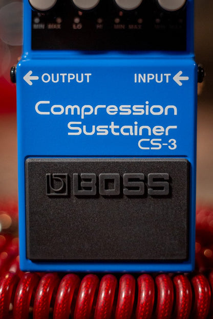 Boss CS-3 Compressor Sustainer - Guitar Effects Pedal