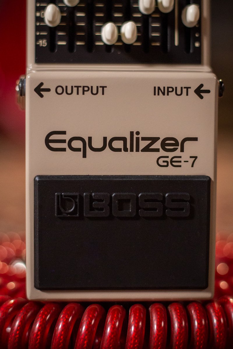 BOSS GE-7 Equalizer 黒ラベル ACA TAIWAN製 BOSS GE-7 Equalizer 黒