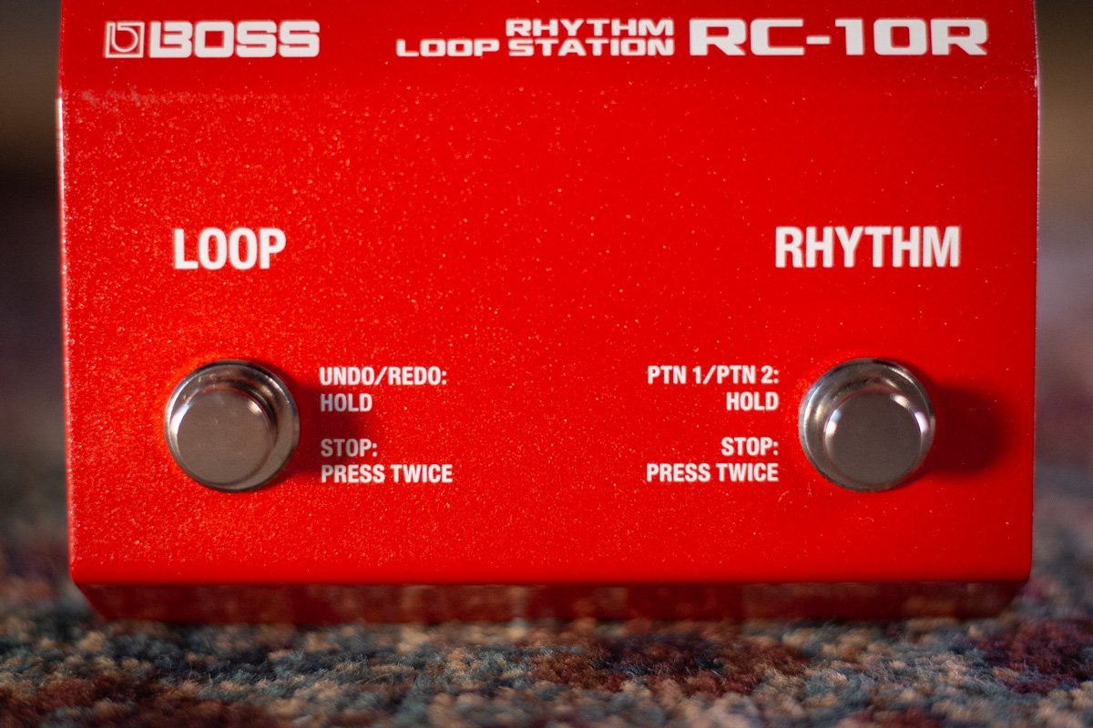 Boss RC-10R Rhythm Loop Station - Guitar Looping Pedal