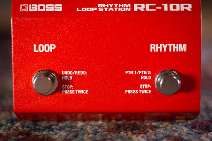 Boss RC-10R Rhythm Loop Station - Guitar Looping Pedal