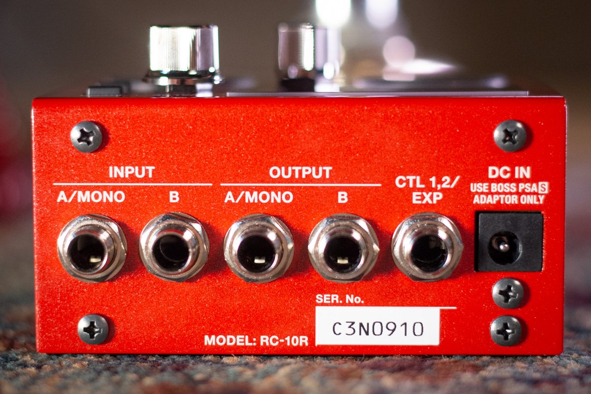 Boss RC-10R Rhythm Loop Station - Guitar Looping Pedal